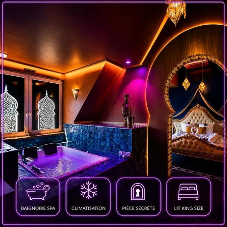 Lejlighed Palais Des 1001 Nuits Avec Jacuzzi Privatif