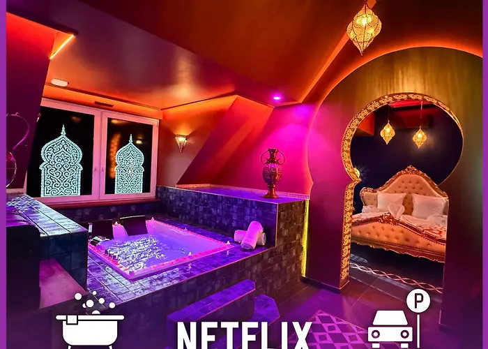 Palais Des 1001 Nuits Avec Jacuzzi Privatif